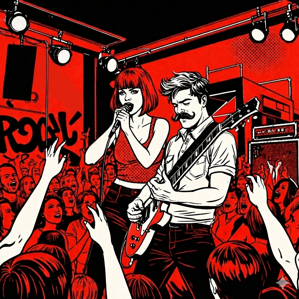 Serata live in azione