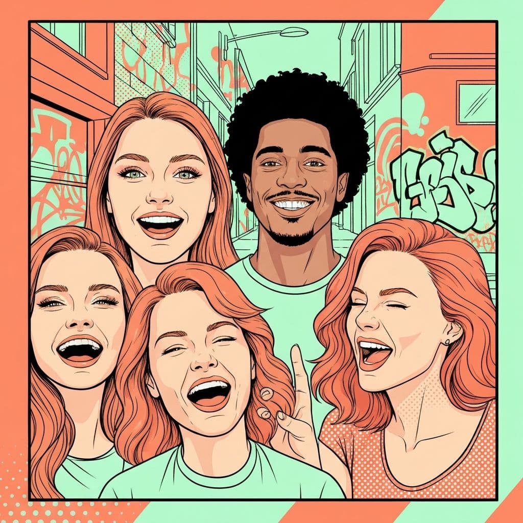 Il team Spettina durante un evento