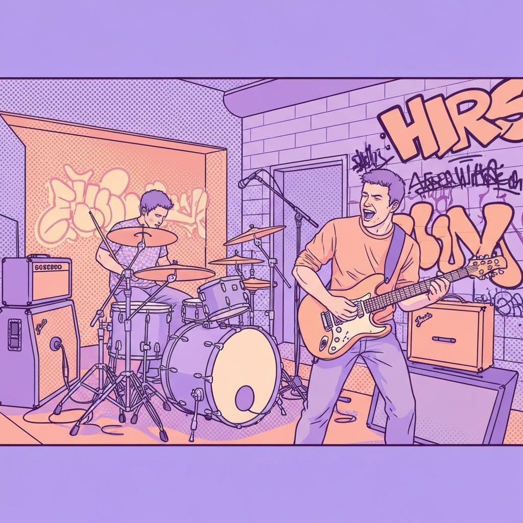 Backstage: preparazione del palco